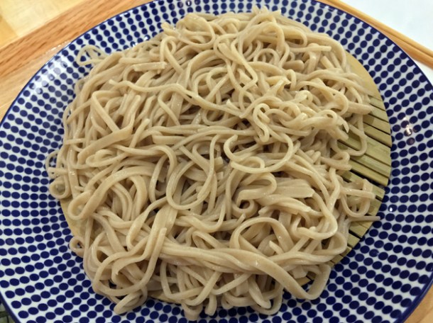 zaru soba at machi-ya