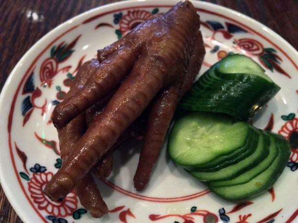 chicken feet at xu london