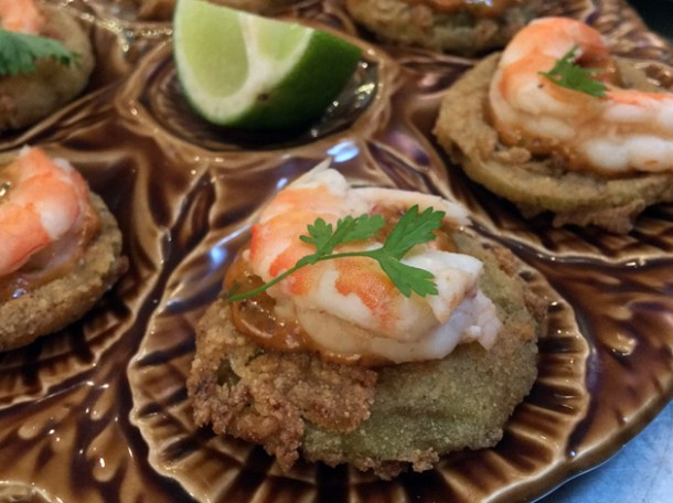 chilled shrimp remoulade at plaquemine lock