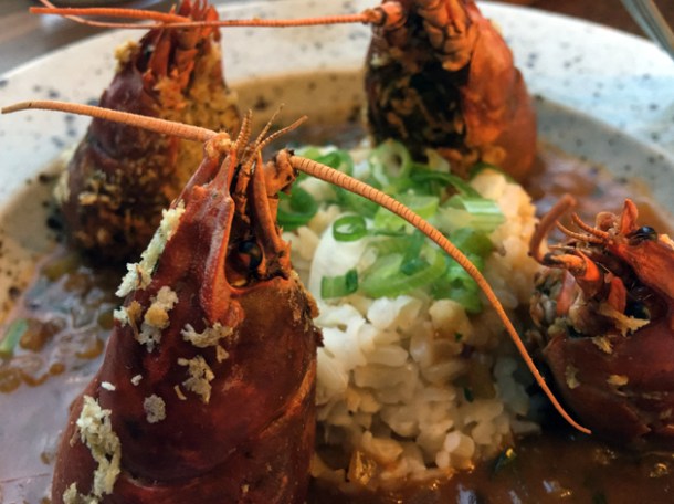 stuffed crawfish bisque at plaquemine lock