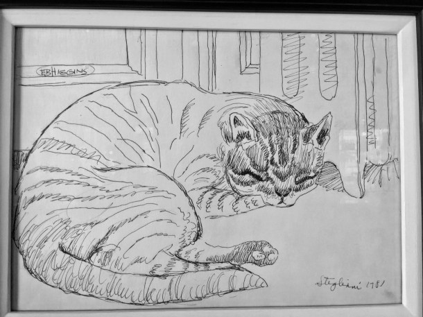 cat art at the wigmore