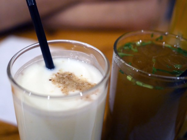 lassi and pani poori pani at diwana bhel poori