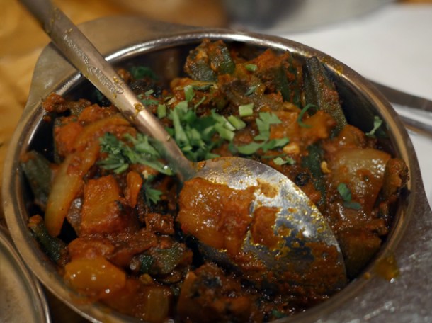 okra at diwana bhel poori