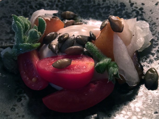 tomatoes and pumpkin seeds at magpie