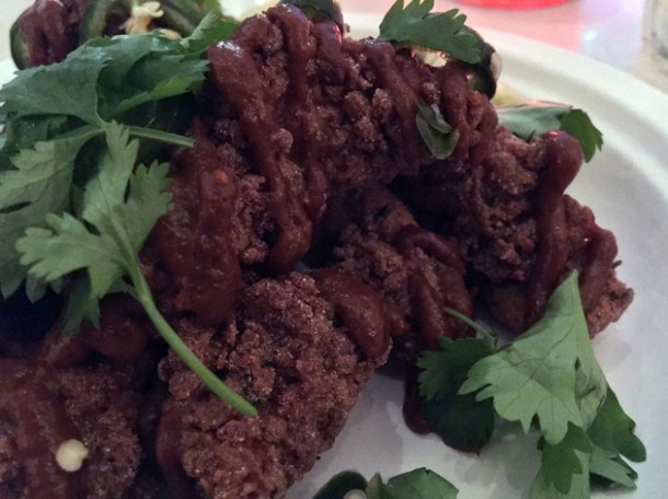 fried chicken special at bad sports