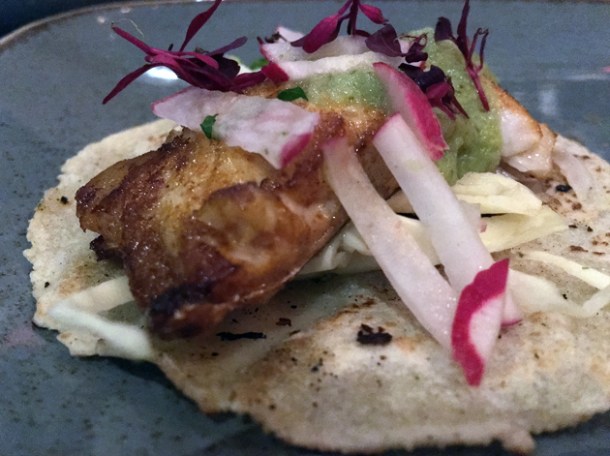 sea bream tacos at el muro