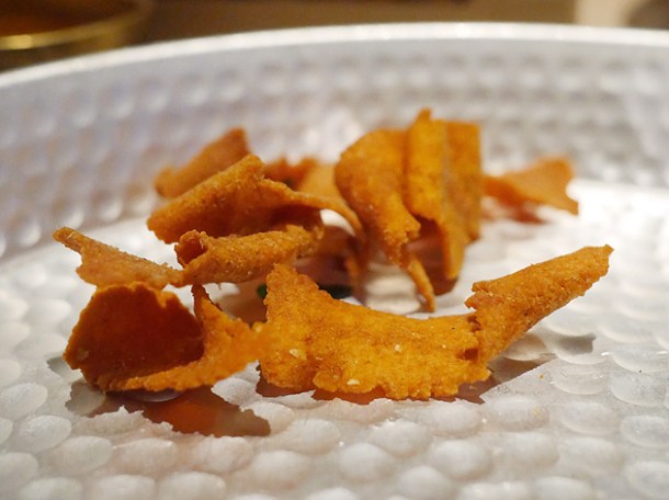 shrimp chips at hoppers st christopher's place