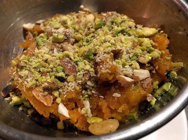 carrot halwa at kashmir putney