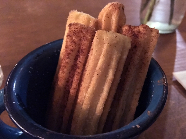 churros at the new santo remedio
