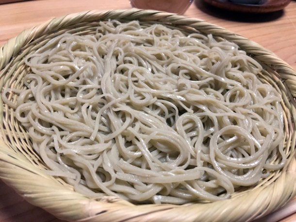 cold soba at yen the strand