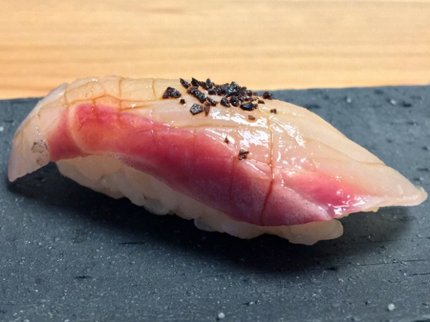nigiri sushi at yen the strand