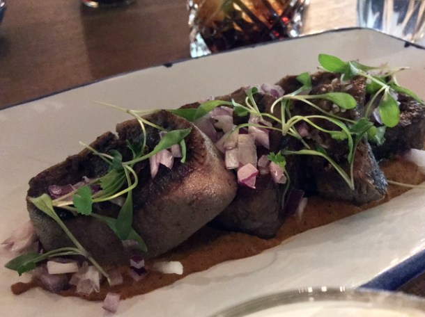 ox tongue in mole at santo remedio london bridge