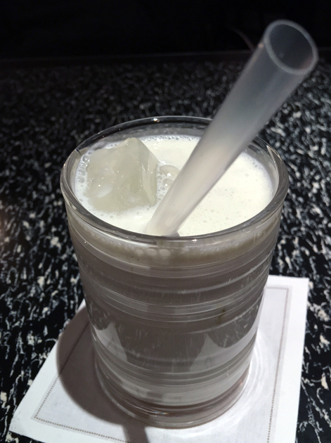 apple and cinnamon lassi at bombay bustle