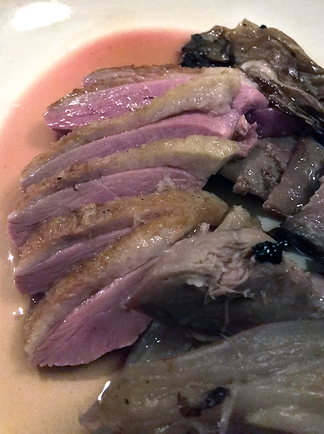duck breast at brat