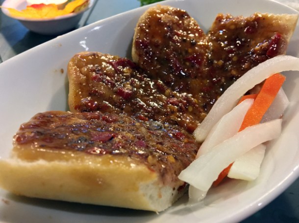 sauteed bread at mrs le's