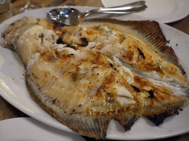 whole turbot at brat