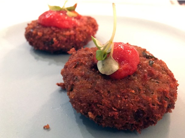 aubergine polpette at lina stores greek street