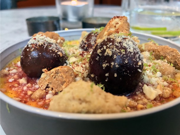 baked mahlep custard at Kyseri London