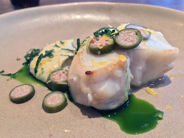 cod with capers at st leonards