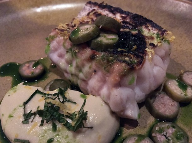 hake with capers at st leonards