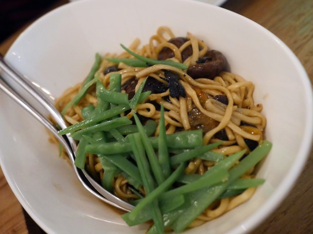 mushroom noodles at red farm covent garden