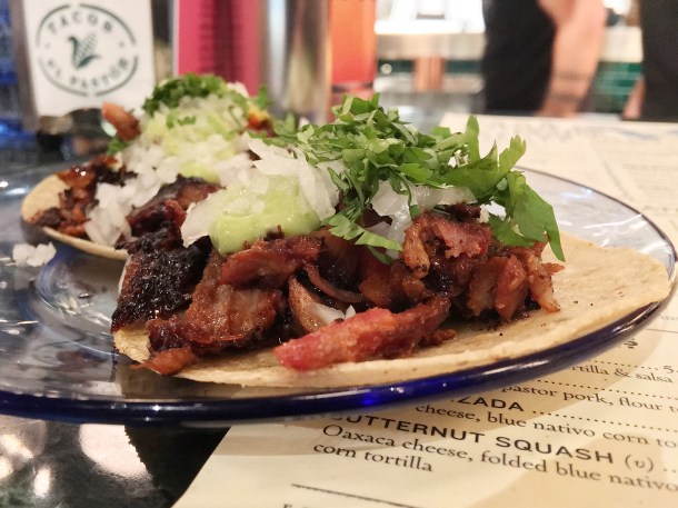 al pastor tacos at casa pastor