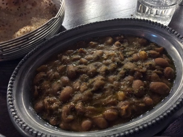 pinto beans at berenjak