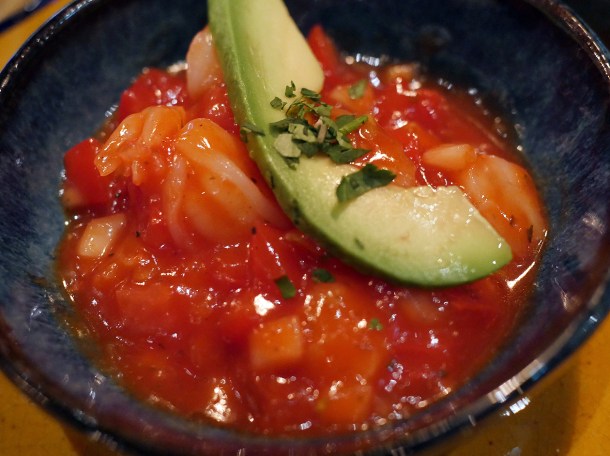 prawn starter at casa pastor