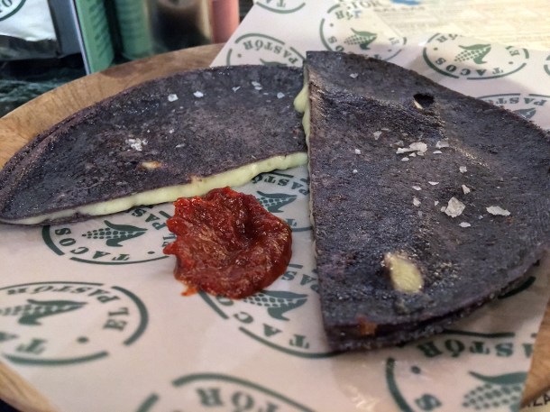 quesadilla at casa pastor