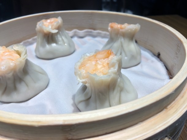 prawn and pork siu mai dumplings at din tai fung covent garden