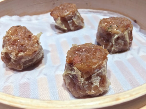 sticky rice and pork dumplings at din tai fung covent garden