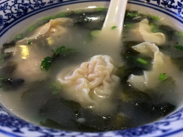 won ton soup at master wei