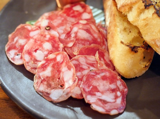 copyrighted photo of the fuet at Barullo London