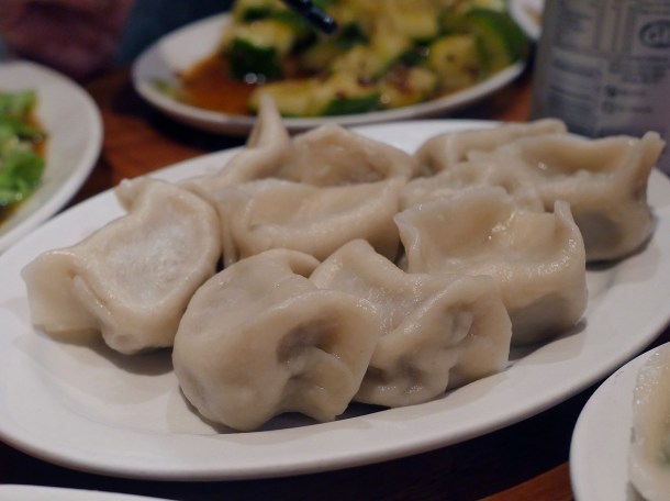 illustrative photo of the lamb and onion dumplings at Silk Road Camberwell