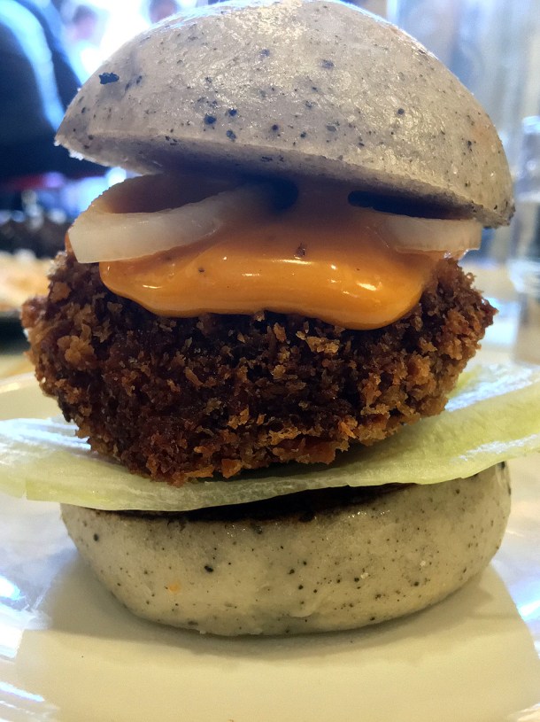 illustrative photo of the chicken nugget gua bao at Bao Borough