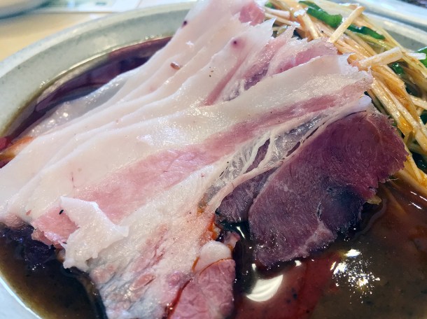 illustrative photo of the pork jowl at Bao Borough