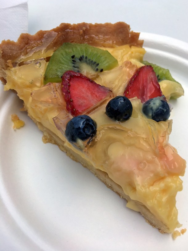 illustrative photo of the fruit crostata from Caffe Latino at Mercato Metropolitano