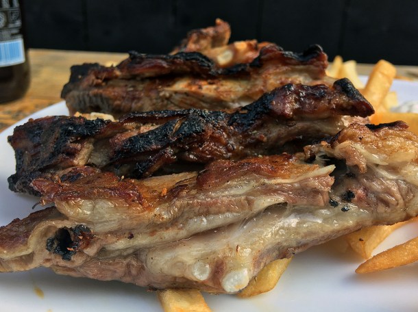 illustrative photos of the lamb ribs from Turkish Garden at Mercato Metropolitano