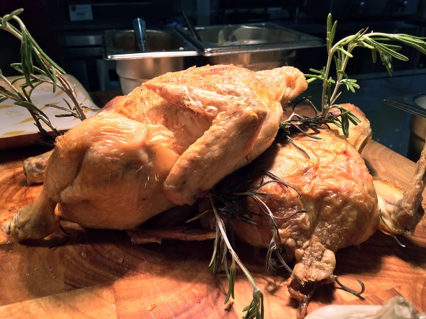 illustrative photo of the roast chicken at Roast at Mercato Metropolitano Southwark