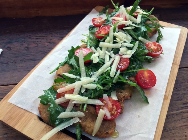 illustrative photo of the steak cotoletta from La Cotoletta at Mercato Metropolitano Southwark