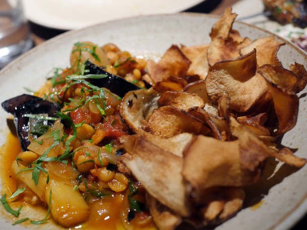 illustrative photo of the khoresht bademjan at Nutshell Covent Garden