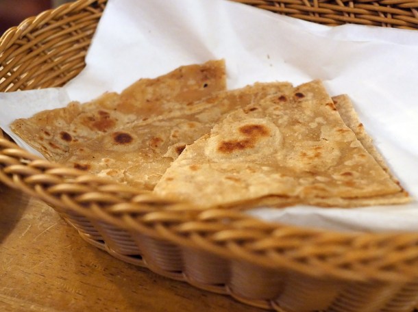 illustrative photo of the chapati and roti at Danfe