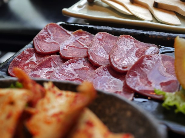 illustrative photo of the beef tongue at Seveni