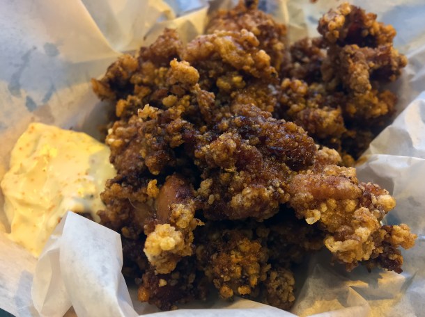 illustrative photo of the chicken karaage from Tatami Ramen at Flat Iron Square