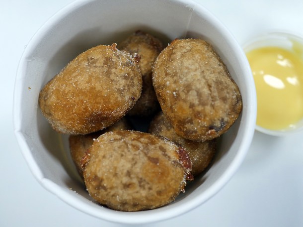 illustrative photo of the Nutella doughnuts from La Nonna at Flat Iron Square