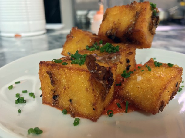 illustrative photo of the crispy polenta at Bar Douro