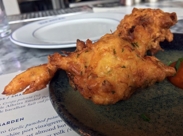 illustrative photo of the salt cod fritters at Bar Douro