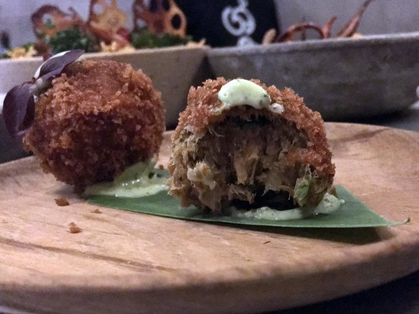 illustrative photo of the mackerel rolls at Paradise Soho