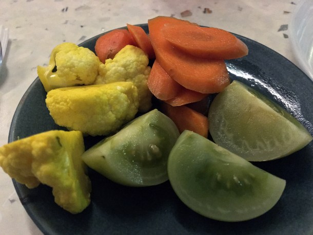 illustrative photo of the pickle plate at Bubala