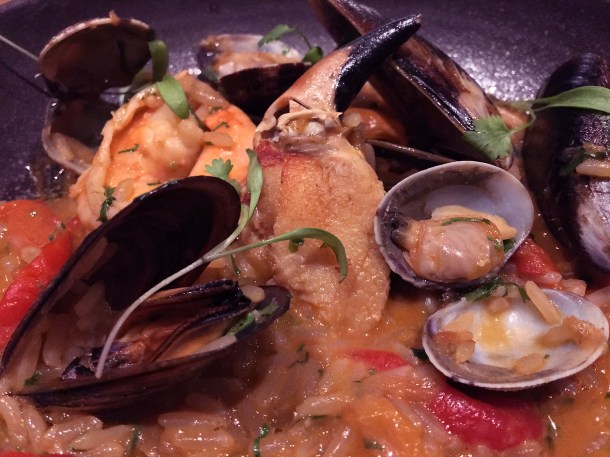 illustrative photo of the arroz marisco at Volta do Mar